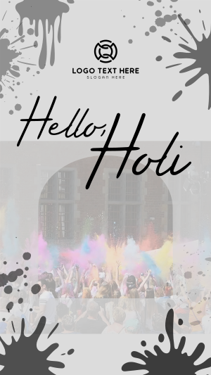 Holi Color Festival Facebook story Image Preview