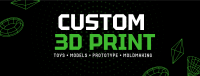 3D Print Facebook cover Image Preview