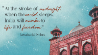 India Quotes Freedom Animation Preview