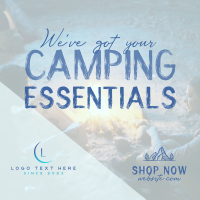 Camping Gear Essentials Instagram post Image Preview