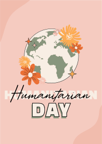World Humanitarian Blooms Flyer Image Preview