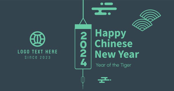 Chinese New Year Ornament Facebook Ad Design Image Preview