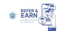 Refer and Earn Twitter post Image Preview