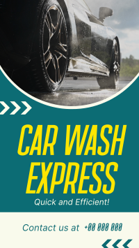 Car Wash Express YouTube short Image Preview