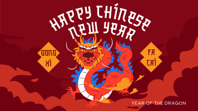 Chinese Dragon Year Facebook event cover Image Preview