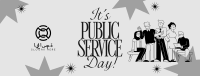 United Nations Public Service Day Facebook Cover Image Preview