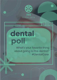 Dental Care Poll Flyer Image Preview