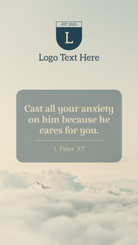 Inspirational Bible Verse Instagram story Image Preview