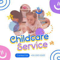 Doodle Childcare Service Instagram post Image Preview