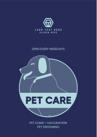 Pet Care Services Flyer Design