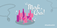 Starry Mardi Gras Twitter post Image Preview