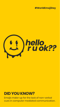 R U OK? Facebook Story Design