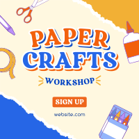 Kids Paper Crafts Linkedin Post Image Preview