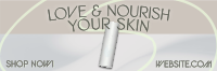 Skincare Product Beauty Twitter header (cover) Image Preview