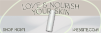 Skincare Product Beauty Twitter header (cover) Image Preview