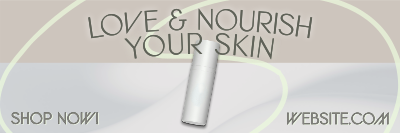 Skincare Product Beauty Twitter header (cover) Image Preview