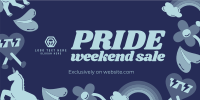 Bright Pride Sale Twitter Post Design