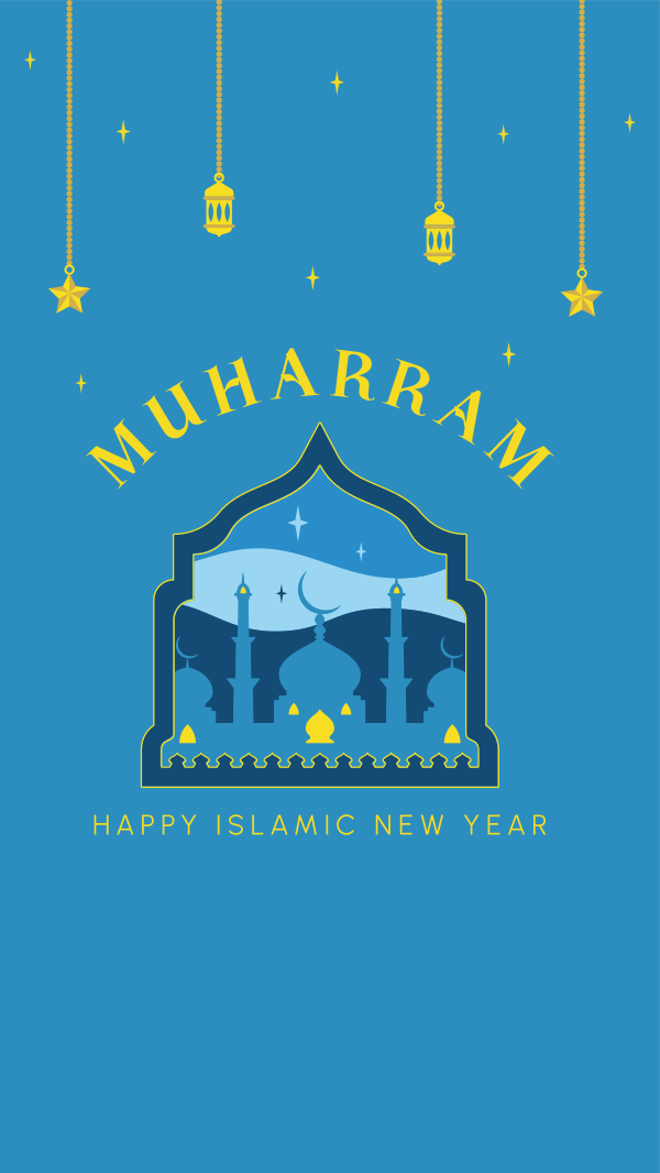 Islam New Year Instagram Story Design Image Preview