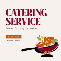 Food Catering Instagram Post Design