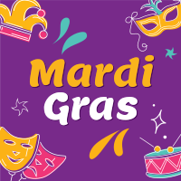 Mardi Gras Instagram post Image Preview