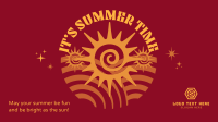 Summer Badge Greeting Animation Preview
