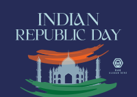 Celebrate Indian Republic Day Postcard Image Preview