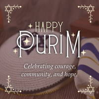 Celebrating Purim Instagram post Image Preview