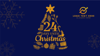 Jolly Christmas Countdown Facebook event cover Image Preview