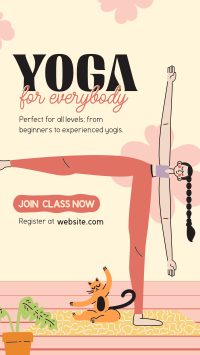 Join A Class Yoga Instagram story Image Preview