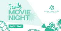 Family Movie Night Facebook ad Image Preview