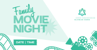 Family Movie Night Facebook ad Image Preview