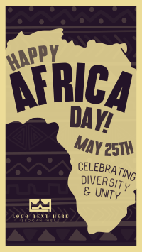 Africa Day Greeting Instagram reel Image Preview