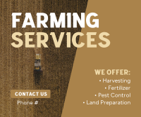 Expert Farming Service Partner Facebook Post Design
