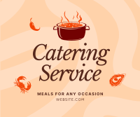Hot Pot Catering Facebook Post Design