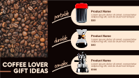Coffee Gift Ideas Facebook Event Cover Design