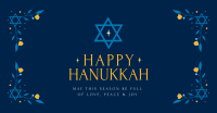 Hanukkah Festival Facebook Ad Design