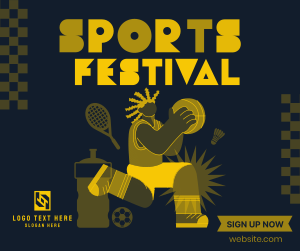 Go for Gold on Sports Festival Facebook post Image Preview