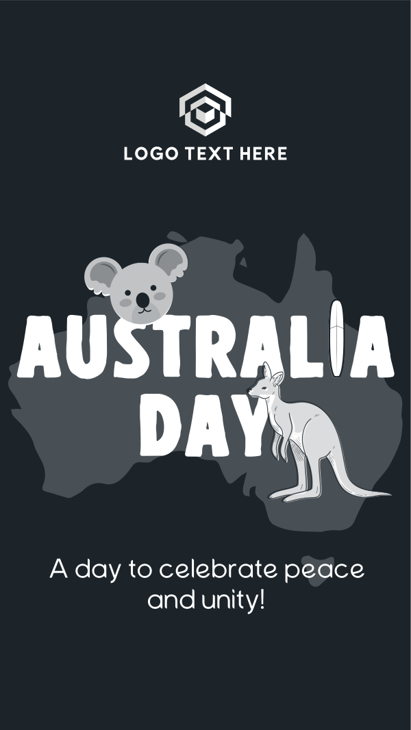 National Australia Day Facebook Story Design