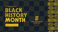 Black History Celebration Facebook Event Cover Design