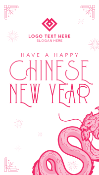Majestic Chinese New Year YouTube Short Design