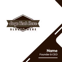 Chocolate Label Business Card | BrandCrowd Business Card Maker