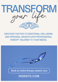 Modern Therapy Consultation Flyer Preview