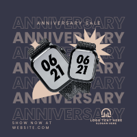 Anniversary Promo Instagram post Image Preview