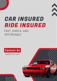 Insured Ride Flyer Image Preview