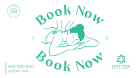 Massage Booking Facebook event cover Image Preview