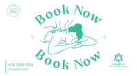 Massage Booking Facebook event cover Image Preview