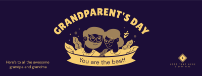 Grandparent's Day Facebook cover Image Preview