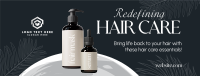 Minimalist Hair Product Facebook Cover Preview