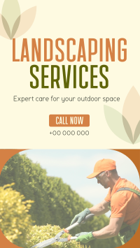 Professional Landscape Services Video Preview