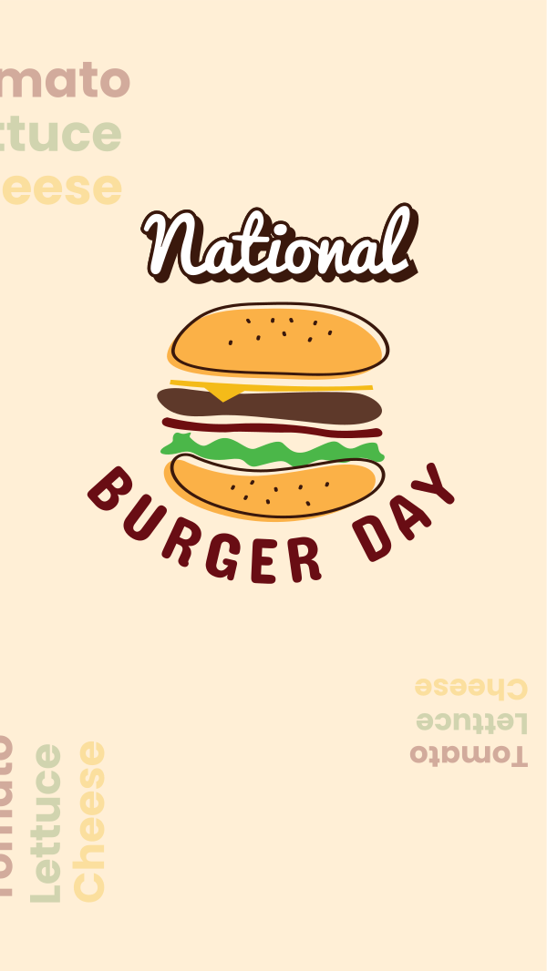 Classic Burger Instagram Story Design Image Preview